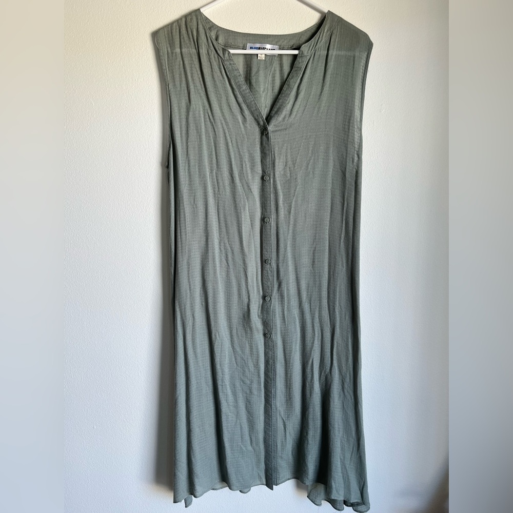 Blue Elephant tunic, size M